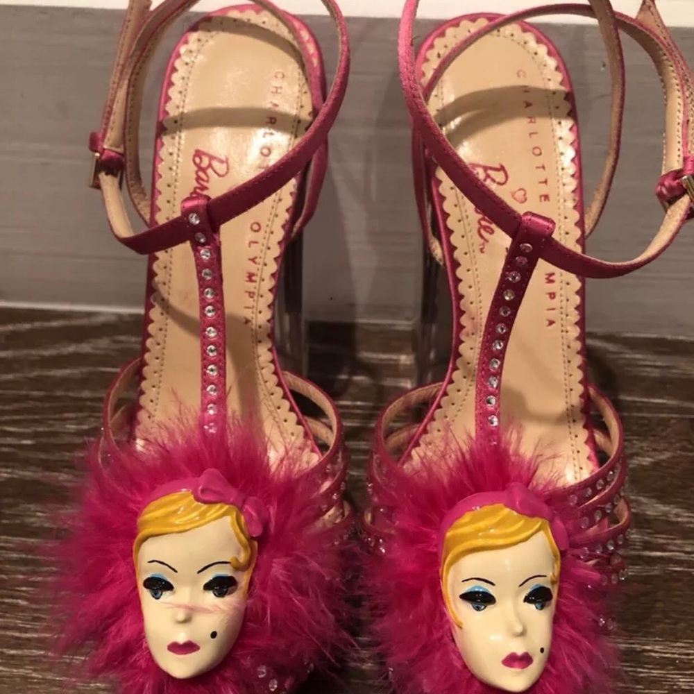 $1595 NEW CHARLOTTE OLYMPIA BARBIE SANDAL SZ 36  6